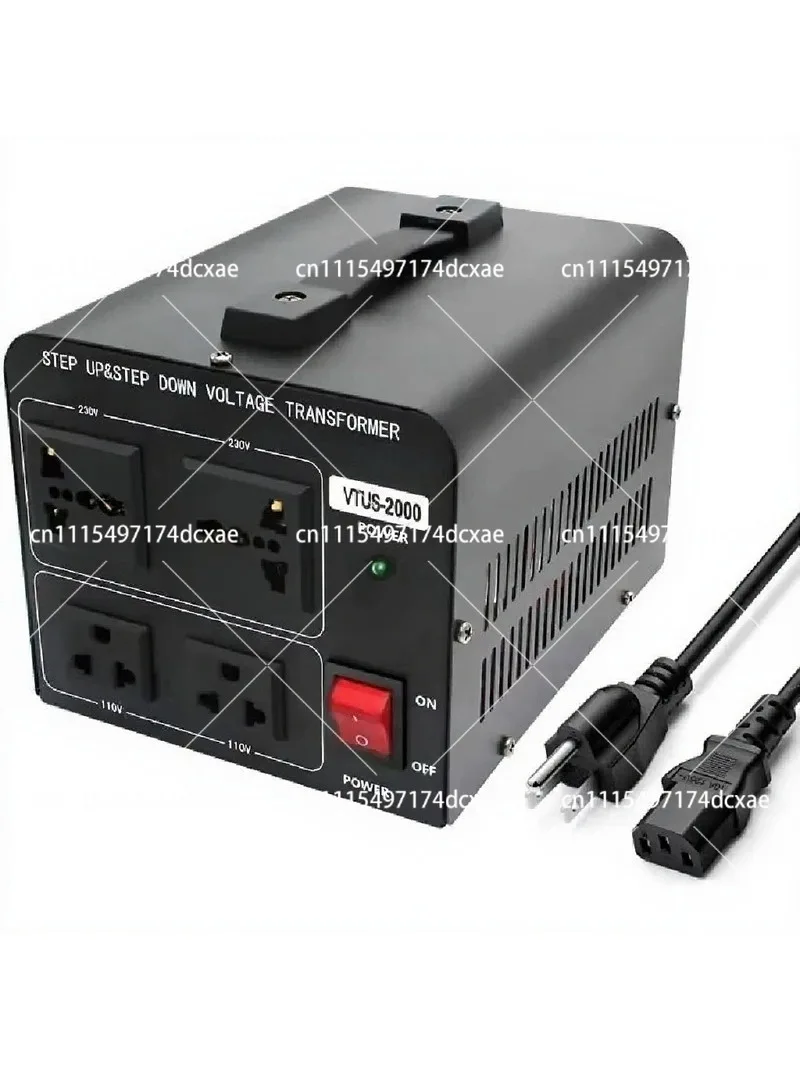 300W-5000W Step-Up Buck Transformer Voltage Regulator 110V to 220V Converter