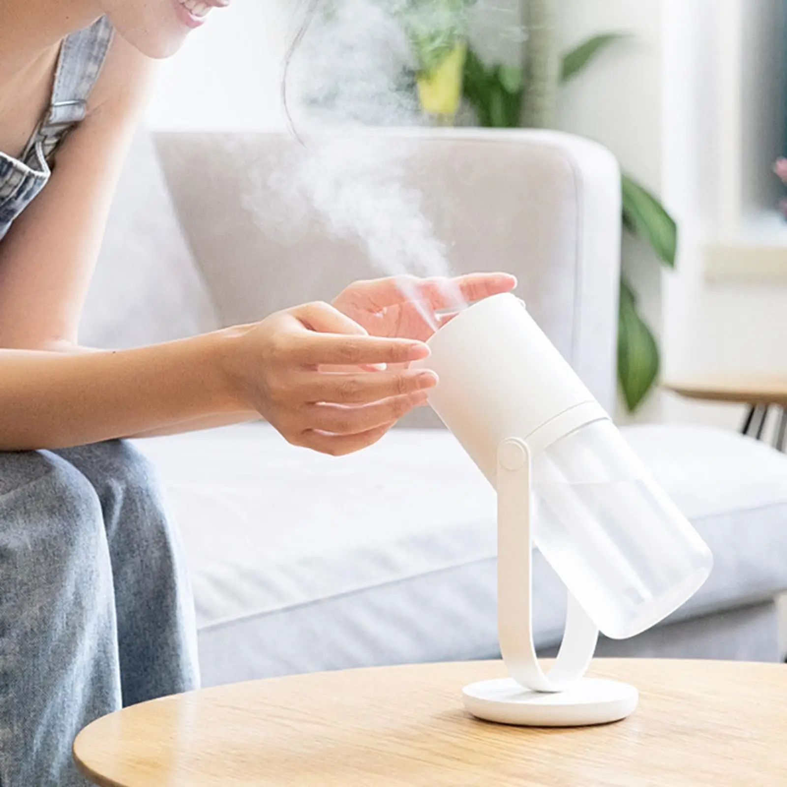 Portable Humidifier Night Light Mist Humidifier for Apartment Dorm Bedroom