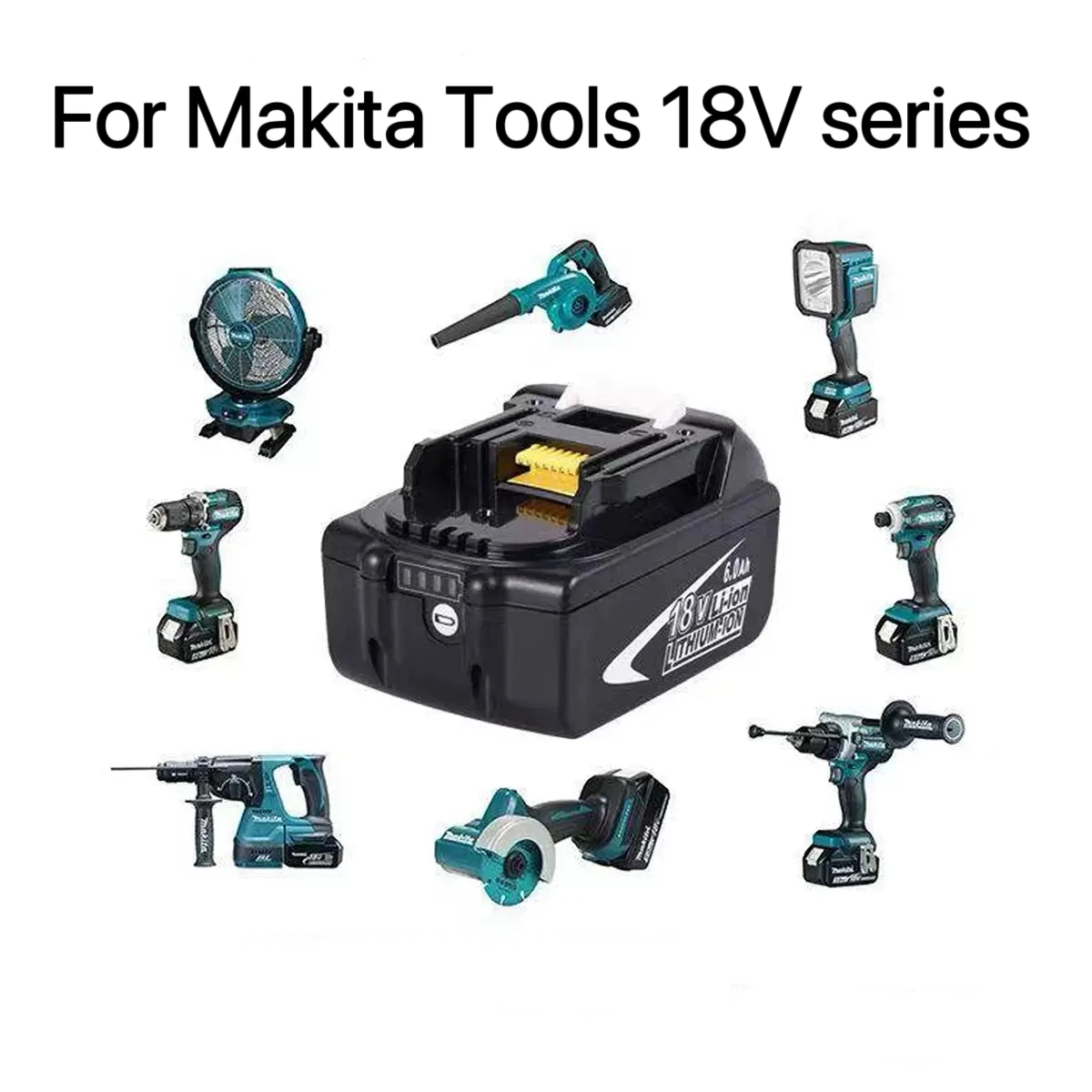 

For Makita Tool Battery 18v 6000mAh BL1830 BL1840 BL1850 BL1860