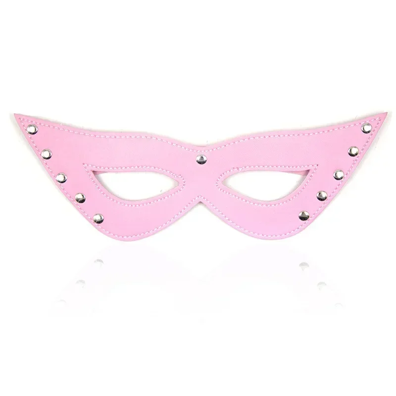 Adult Games Halloween Mask Roleplay Sex Toys Porn Fetish Head Mask BDSM Bondage SM Sex Toys Punk Style