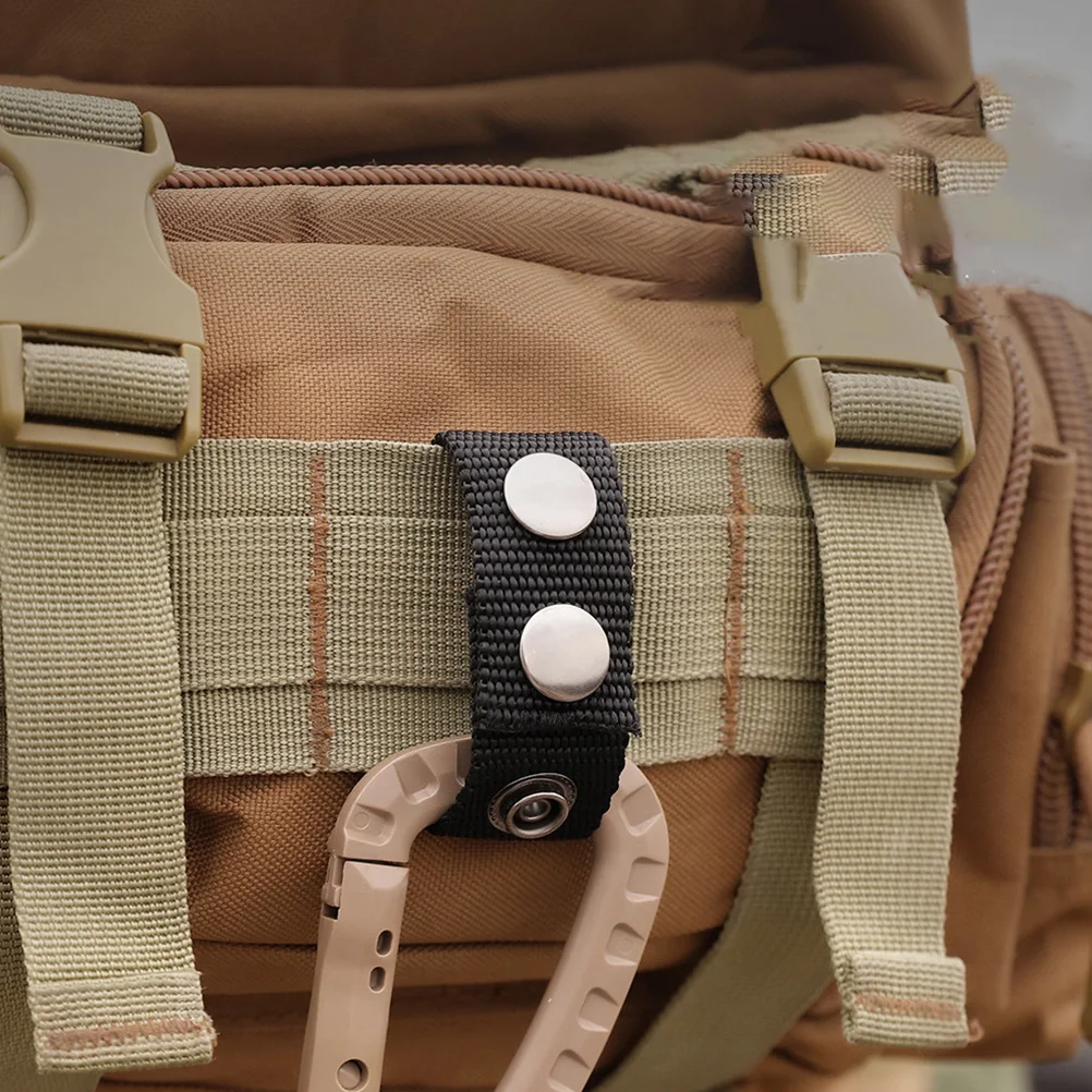 

5 Pcs Nylon Fixed Buckle Strap Heavy-duty Belt Buckle Outdoor Camping Hiking Multifunctional Long Service Life Lightweight Easy