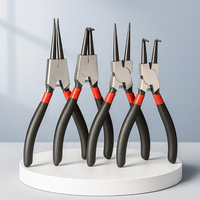 5-In Circlip Pliers,，Retaining Ring Pliersfor Removing Installing Puller Locking Rings ShaftsNeedle nose Pliers