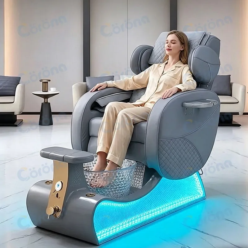 Luxury Pedicure Spa Chair for Nail Salon Wholesale Foot Bath Massage Equipment