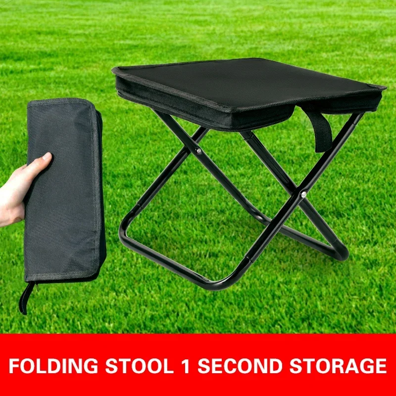 Outdoor Folding Chair Picnic Camping Chair Small Mazar Fishing Stool Portable Folding Fishing Chair Stool Bench Small