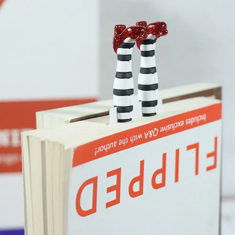 Marcapáginas de tacones altos 3D, marcador de piernas creativo de 18x5cm, marcador de libros para amantes de los libros, papelería para estudiantes, suministros escolares de oficina, regalo