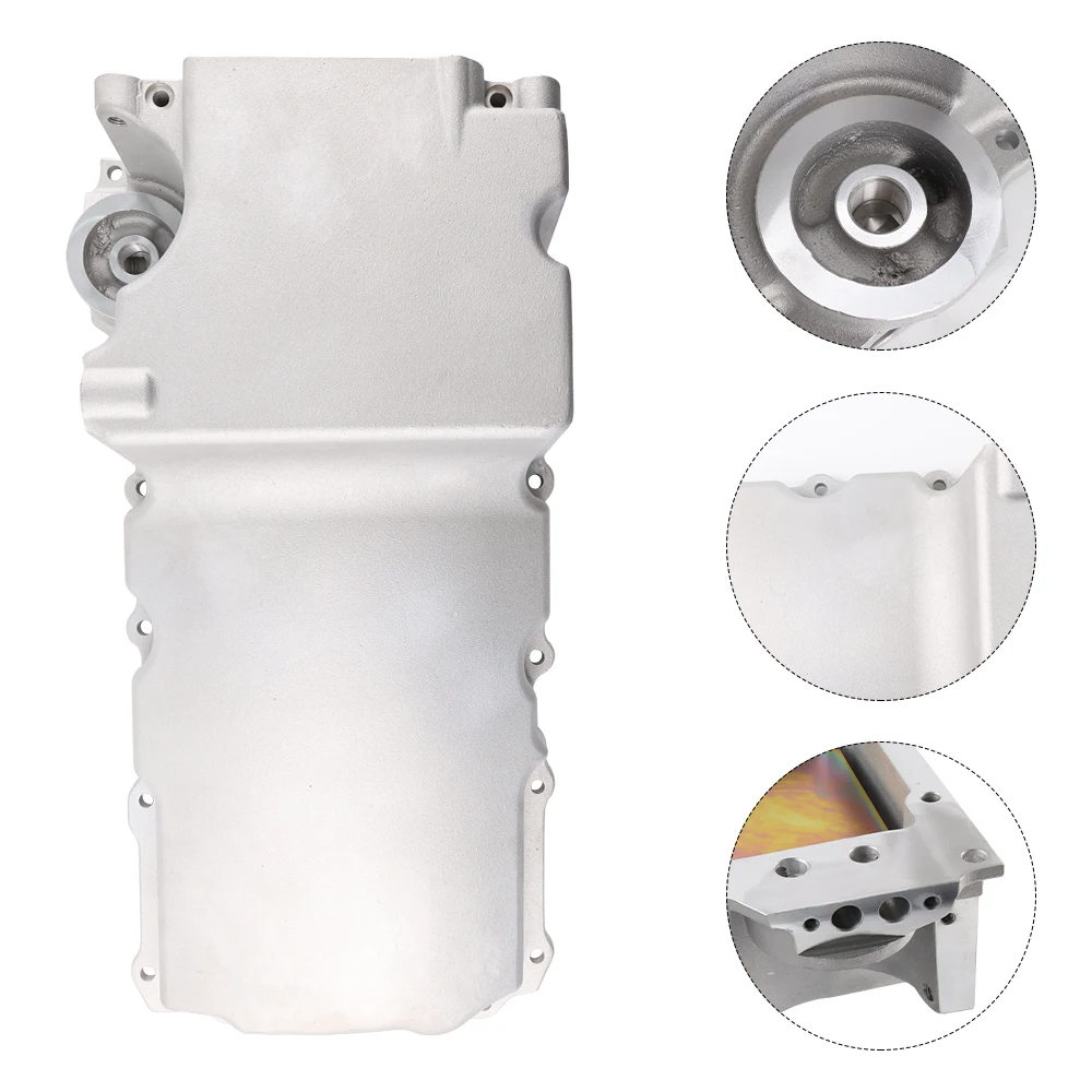 Engine Oil Pan Assembly, Sturdy Metal Sump For, Ls Engines Ls1 Ls2, Ls3 Ls6 4 8L, 5 3L 6 0L, 6 2L 302 1 302 2