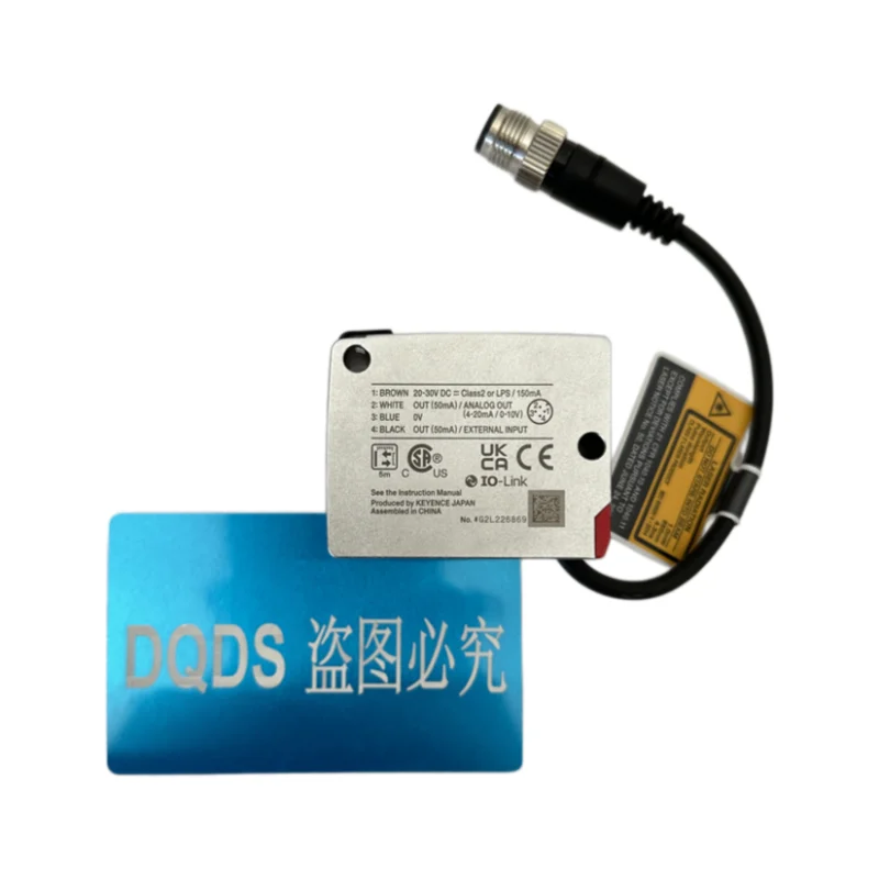 Original KEYENCE LR-TB5000C Amplifier Built-in TOF Laser Sensor Detection Distance 5m M12 Connector Cable Type
