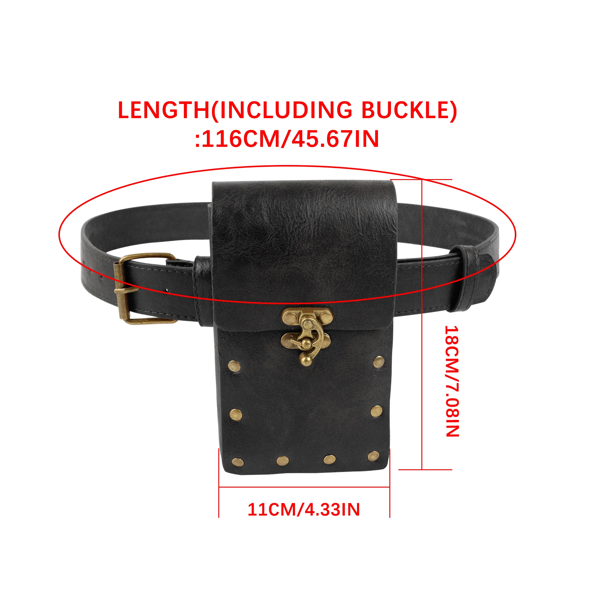 طقم حزام جلدي تنكري من القرون الوسطى ، حزام بخار ، عملات نحاسية ، حقيبة خصر ، فستان عصر النهضة ، لعب الأدوار ، الهالوين ، 3 *