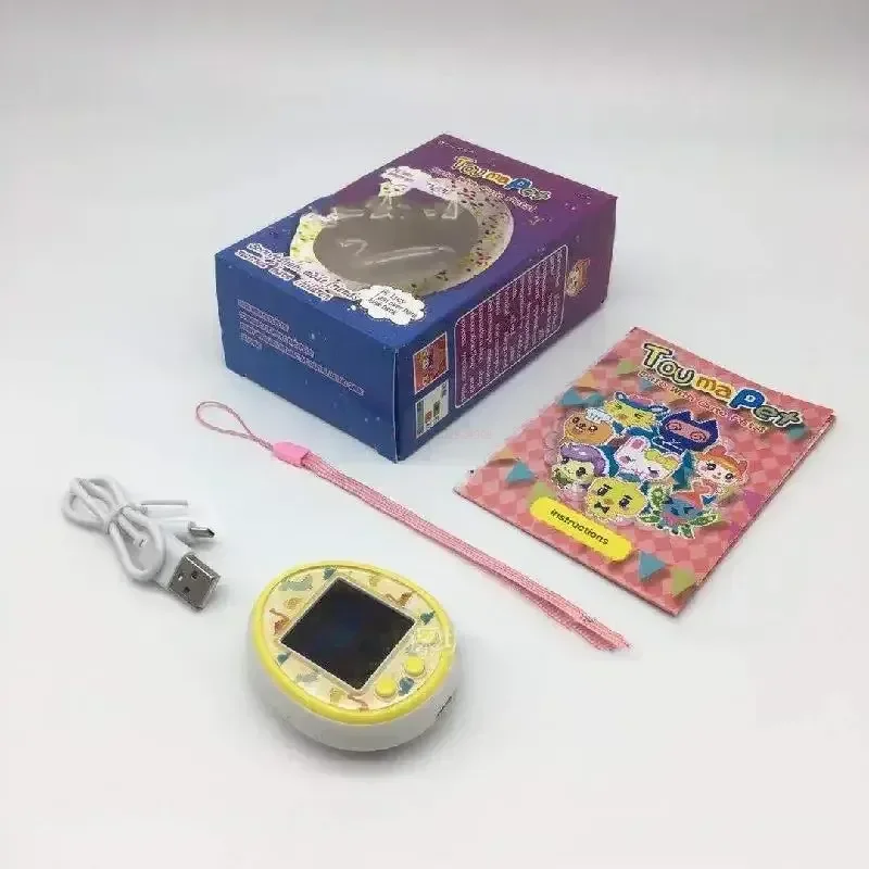 Nowy Tamagotchis zabawny elektroniczne zabawkowe zwierzęta w jednym wirtualny Cyber zwierzaku interaktywna zabawka nostalgiczny cyfrowy ekran