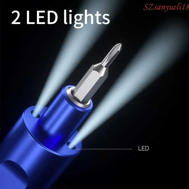 

94PC Portable Electric Manual Screwdriver 24/48 in 1 Set With Intelligent Torque Control And LED Light