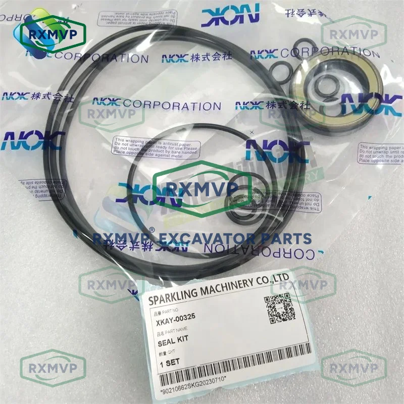 XKAY-00325 R110-7 R140W-7 Excavator Spare Parts Swing Motor Seal Kit XKAY-00325