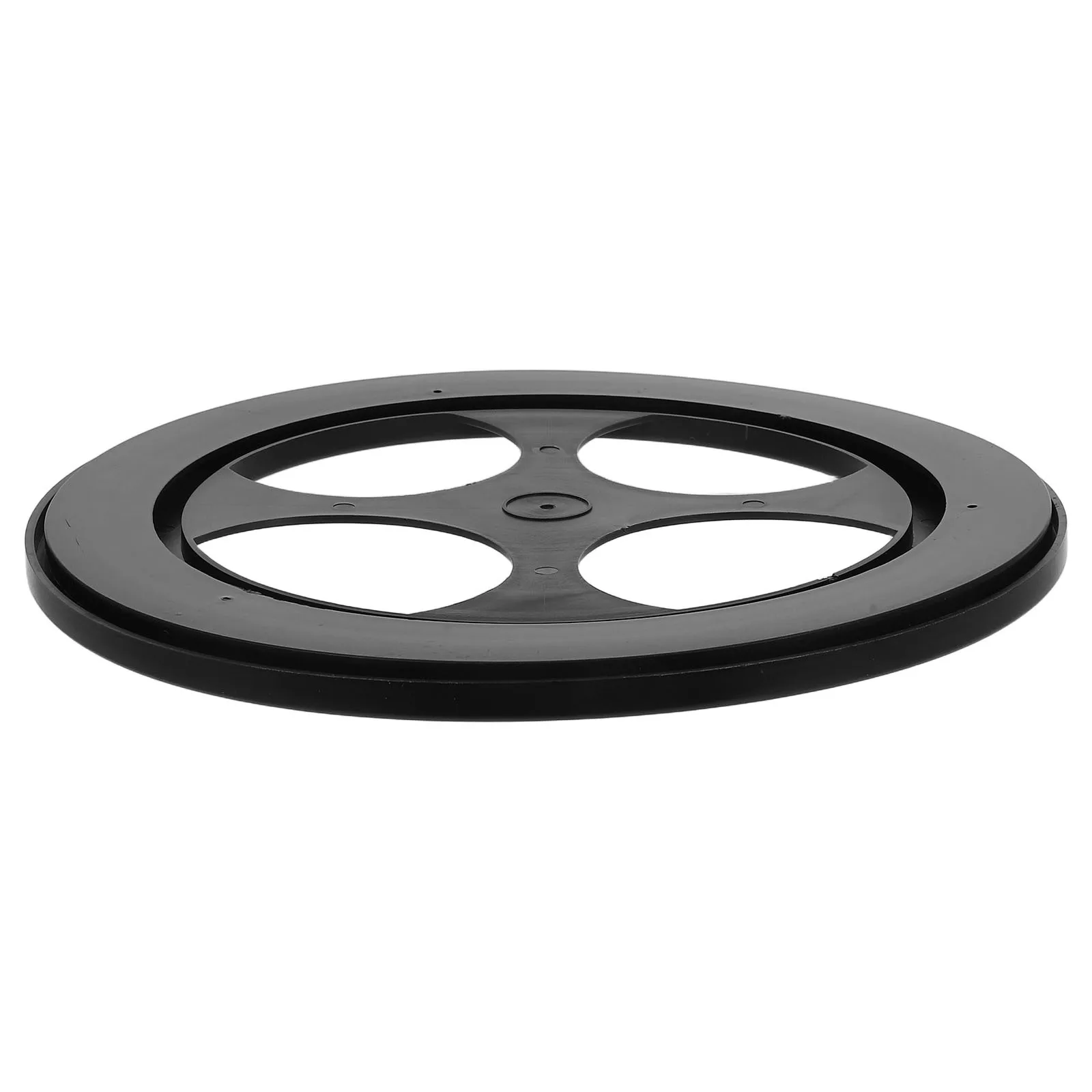 حامل عرض دوار قاعدة القرص الدوار 360 درجة لحامل منصة الغزل لعرض كعكة البيع بالتجزئة #6