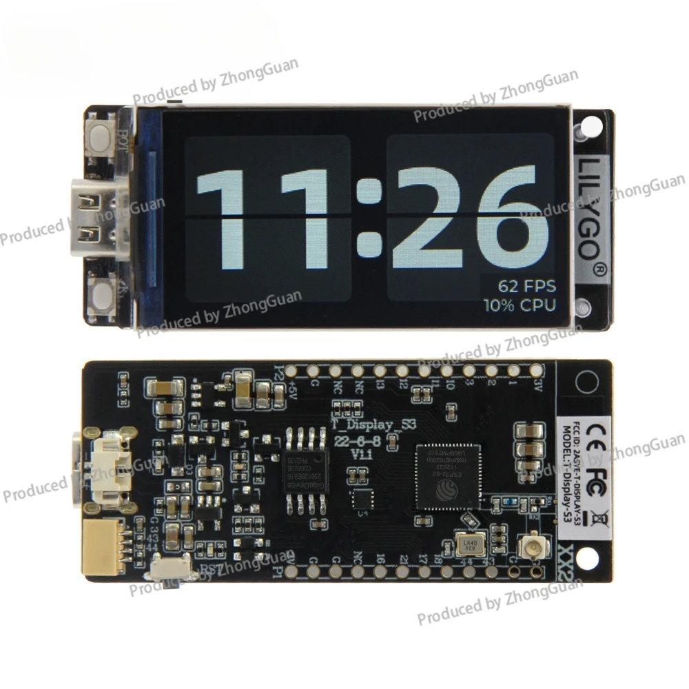 WIFI Bluetooth 5.0 Wireless Module LILYGO T-Display-S3 1.9-inch LCD Display Development Board