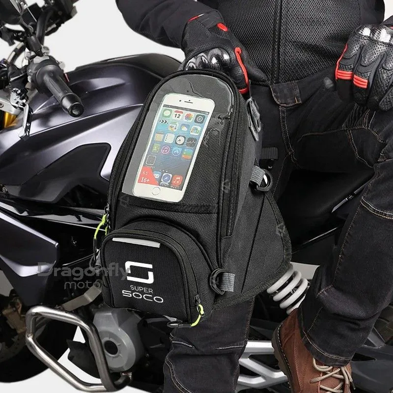 Motorcycle New Multifunctional Mobile Phone Navigatio Tank Bag For Super SOCO TC MAX Street Hunter Wanderer TS CPX Accessories