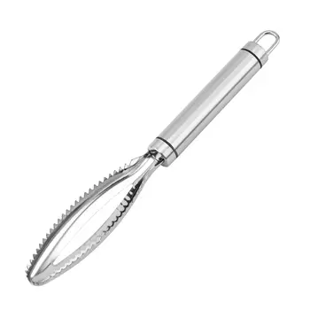 Accessori da cucina in acciaio inox, squame per pesce, grattugie, rimozione rapida, pulizia del pesce, pelapatate, raschietto, pinzette per lische di pesce, utensile 10 best sales pinze per lische di pesce - №4