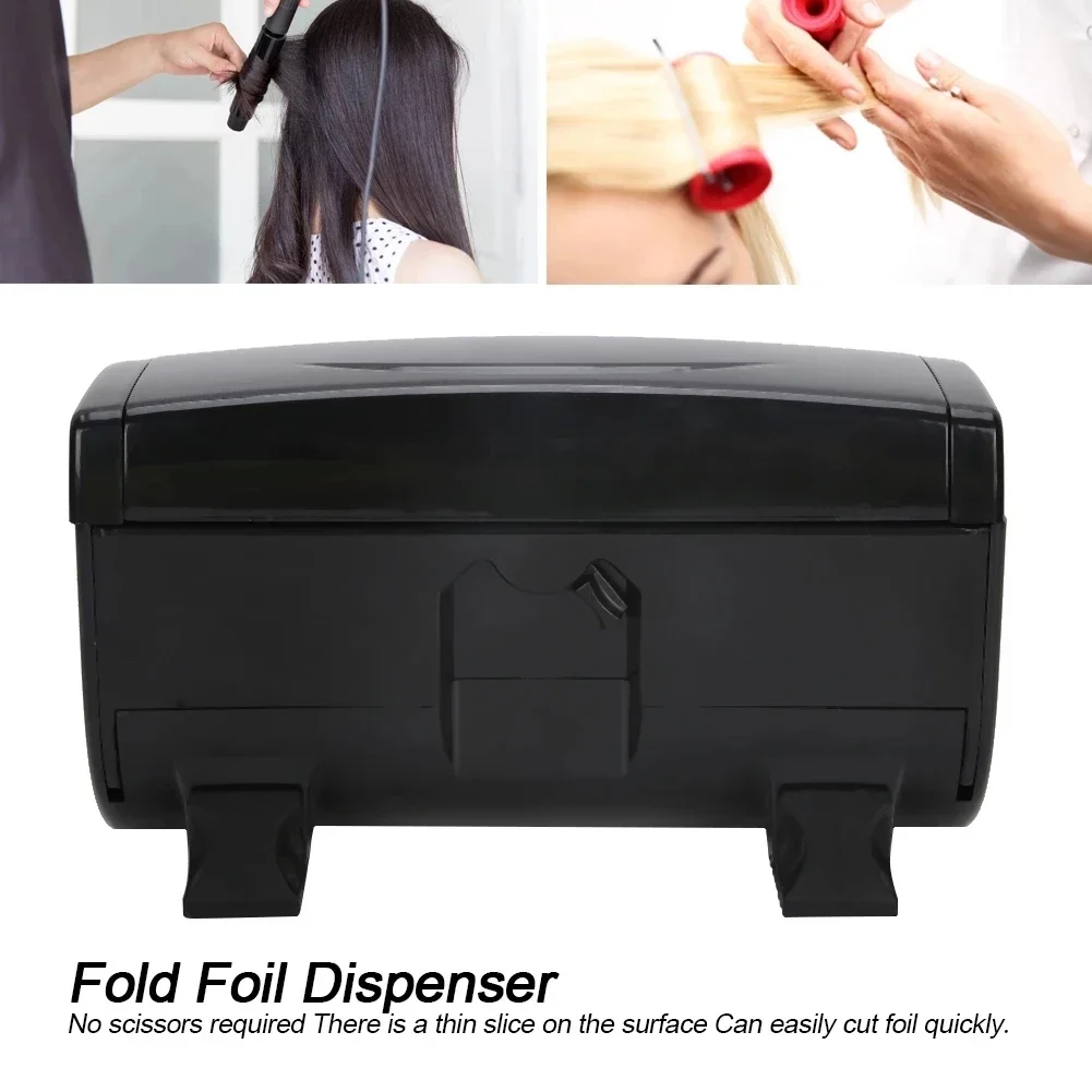 Profession Barbershop  Automatic Tin Paper Cutting Foil storage box Dispenser small-scale Dispenser Salon  Accessories Tools