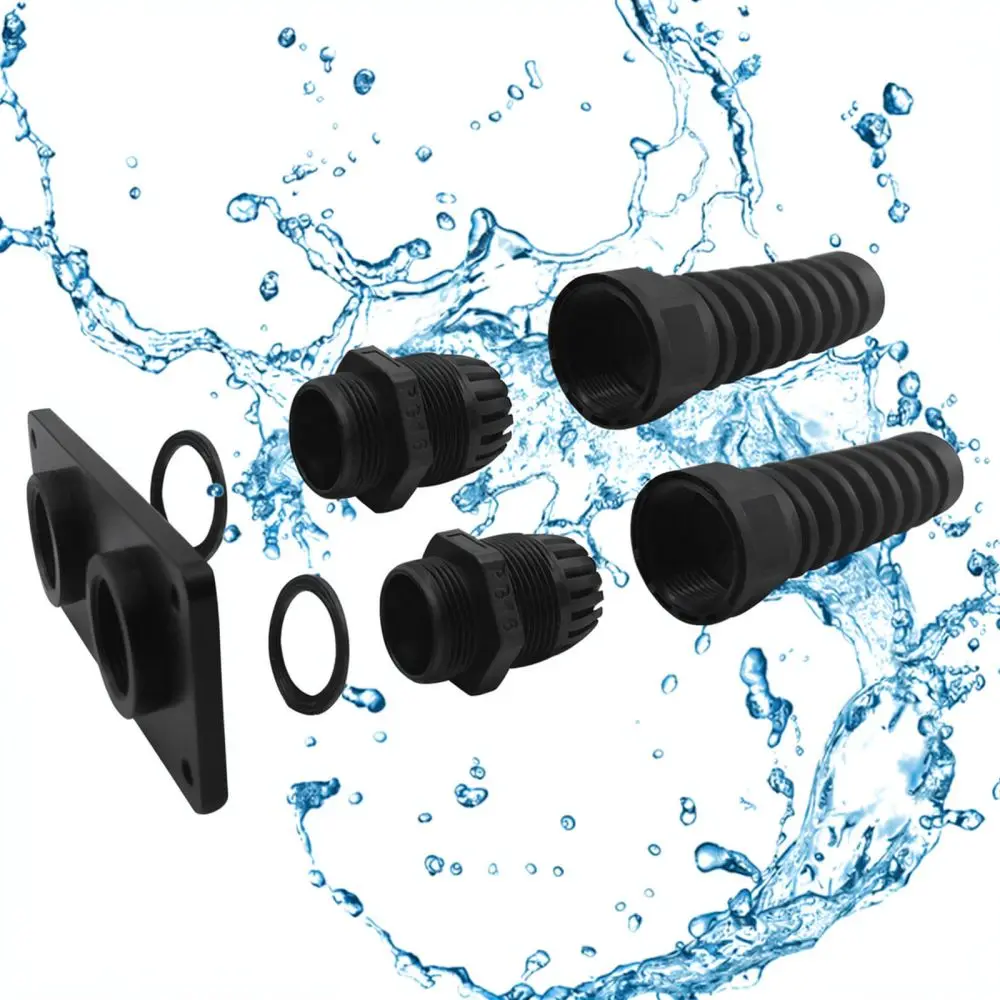 Yacht Cable Guide For ISURE Marine Hydraulic Hose Fitting Boat Metal Base Outlet Protector Rigging Hardware