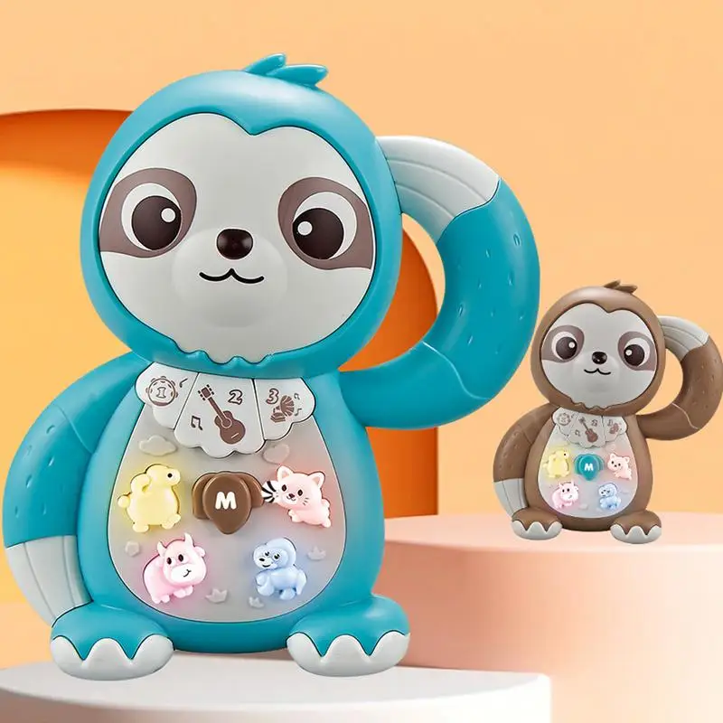 Jouets musicaux animaux lumineux pour garçons et filles, jouets musicaux pour bébés, jouets mentaires oriels pour tout-petits