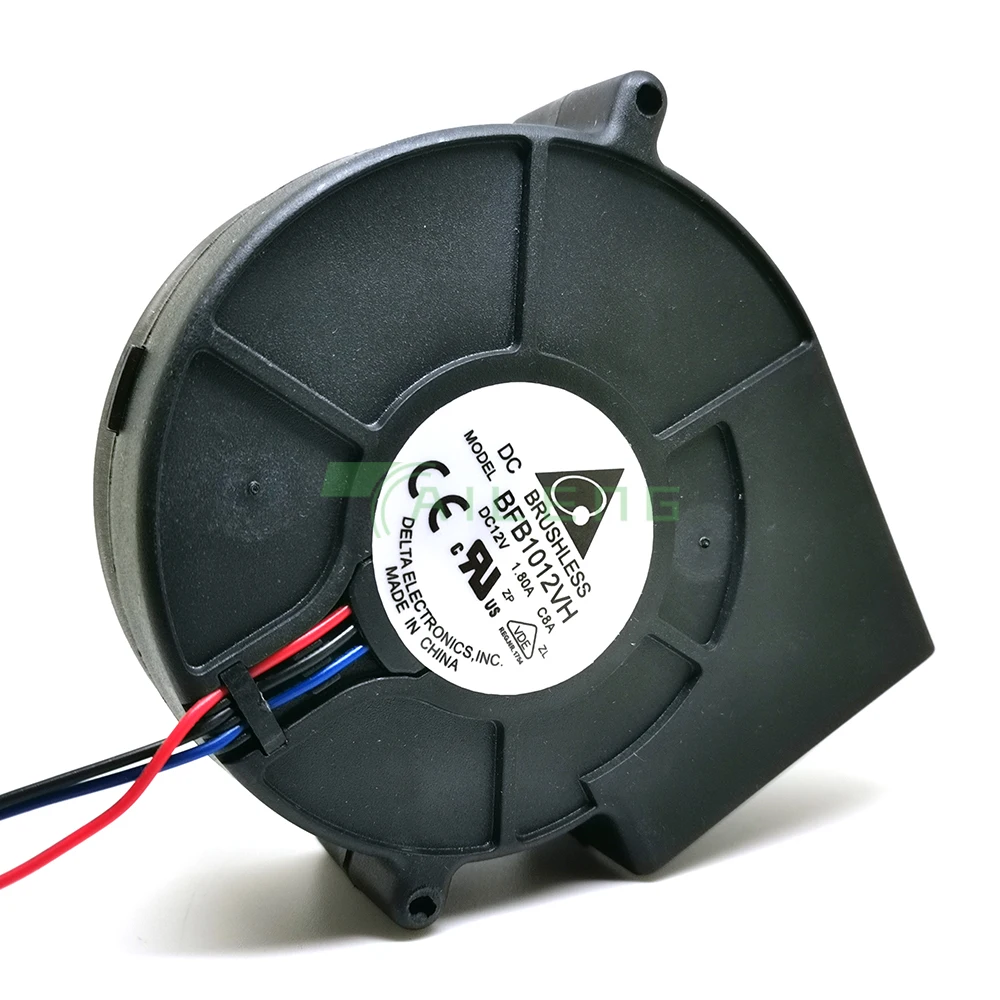 New original 9733 9cm BFB1012VH 12V 1.80A special exhaust fan for barbecue grill centrifugal turbo blower