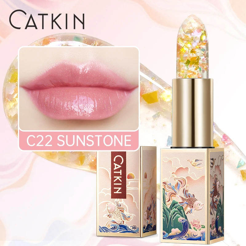 CATKIN SPARKLING LIP BALM MOONLIGHT COLOR-CHANGING LIP STICK - NEW SERIES image 3