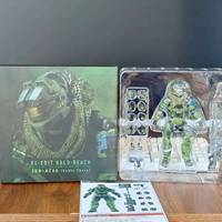 Halo JUN-A266 Action Figure Figures Noble Reach Three Anime Figure Master Chief Figurine Ko 1/12 Model Customized Decorate Toys