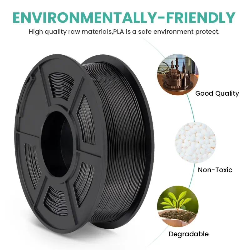 SUNLU TPU-SILK Filament Elastyczny, Błyszczący Filament 3D 1KG Szpula 1.75MM Dokładność Wymiarowa +/-0.03mm Szybka Wysyłka 3-7 Dni — zdjęcie produktu 5