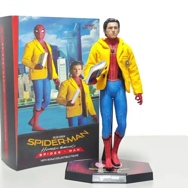 marvel-the-avengers-spider-man-ritorno-a-casa-1-6-stagione-di-ritorno-a-scuola-spider-man-abiti-reali-statua-figura-modello-raccogliere-il-regalo-del-ragazzo