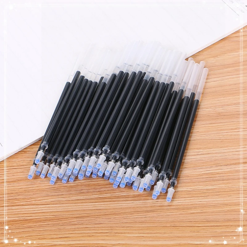 Imagem -04 - Recargas Canetas Gel Conjunto com Agulhas e Tubos Tinta Vermelha e Azul Escrita Suprimentos Escritório e Papelaria Escolar 100 Pcs