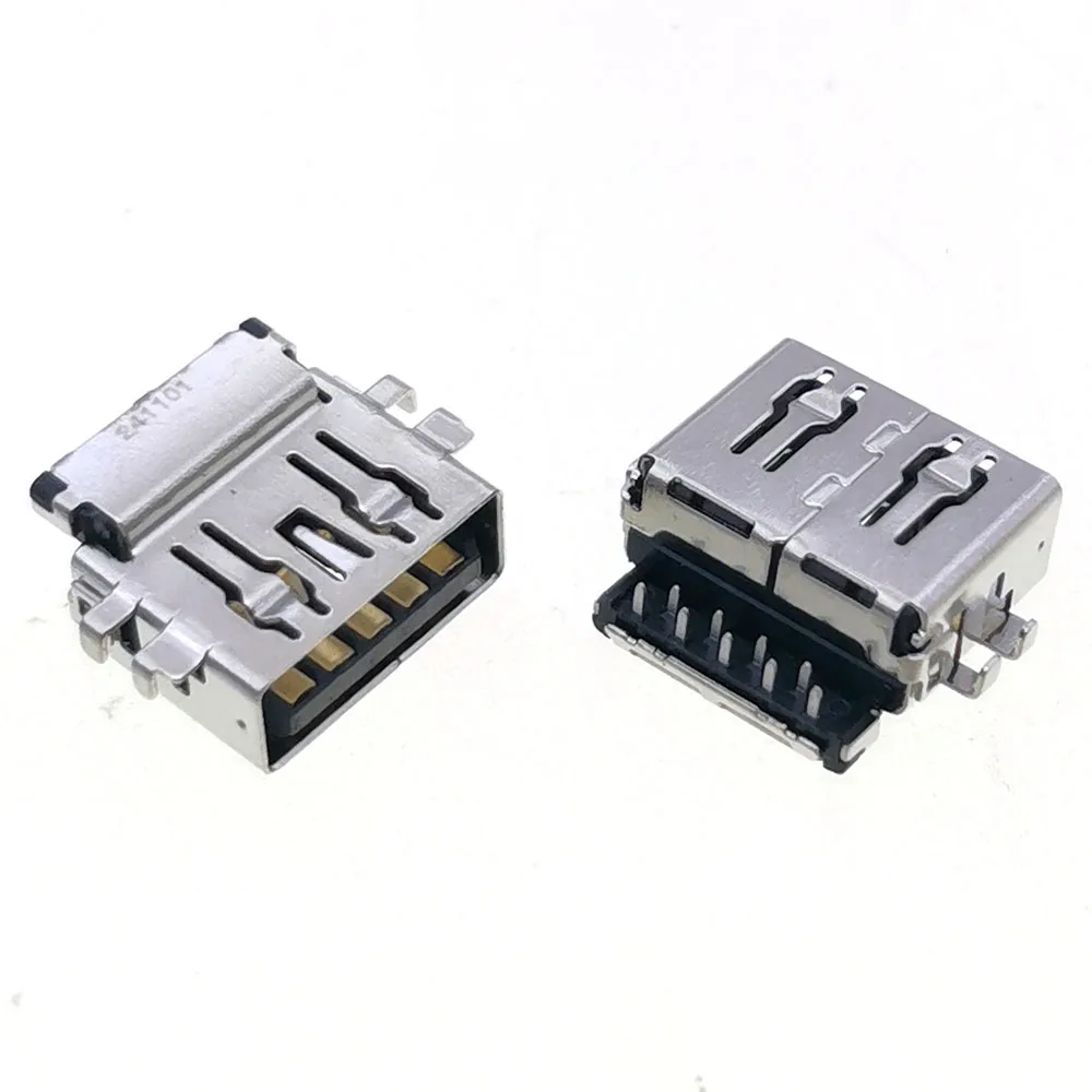 1PC USB3.0 9 Pin Type A Standard Port Female A-type 3.0USB Connector For Lenovo ThinkBook 16 G6 IRL Motherboard USB Socket Jack