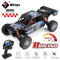 WLtoys 124018 1:12 4WD 55Km/H RC Racing Car Remote Control High Speed Off-Road Drift Shock Absorption Adults Boys Toys Kids Gift