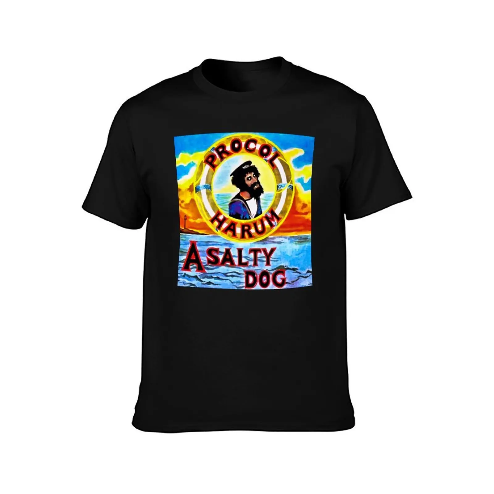 Procol Harum - A Salty Dog T-Shirt Casual All Match Tee Shirt for Men T-Shirt