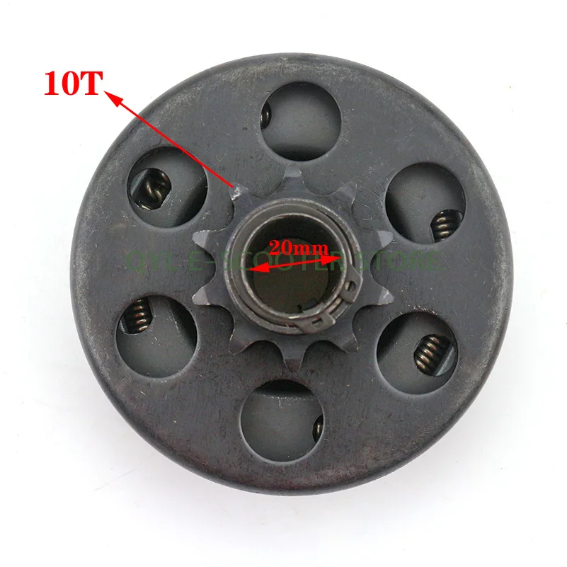 19mm /20 mm Centrifugal Clutch 10 Tooth 420 Sprocket Chain fit For 168 170 GX160 Engine go kart parts