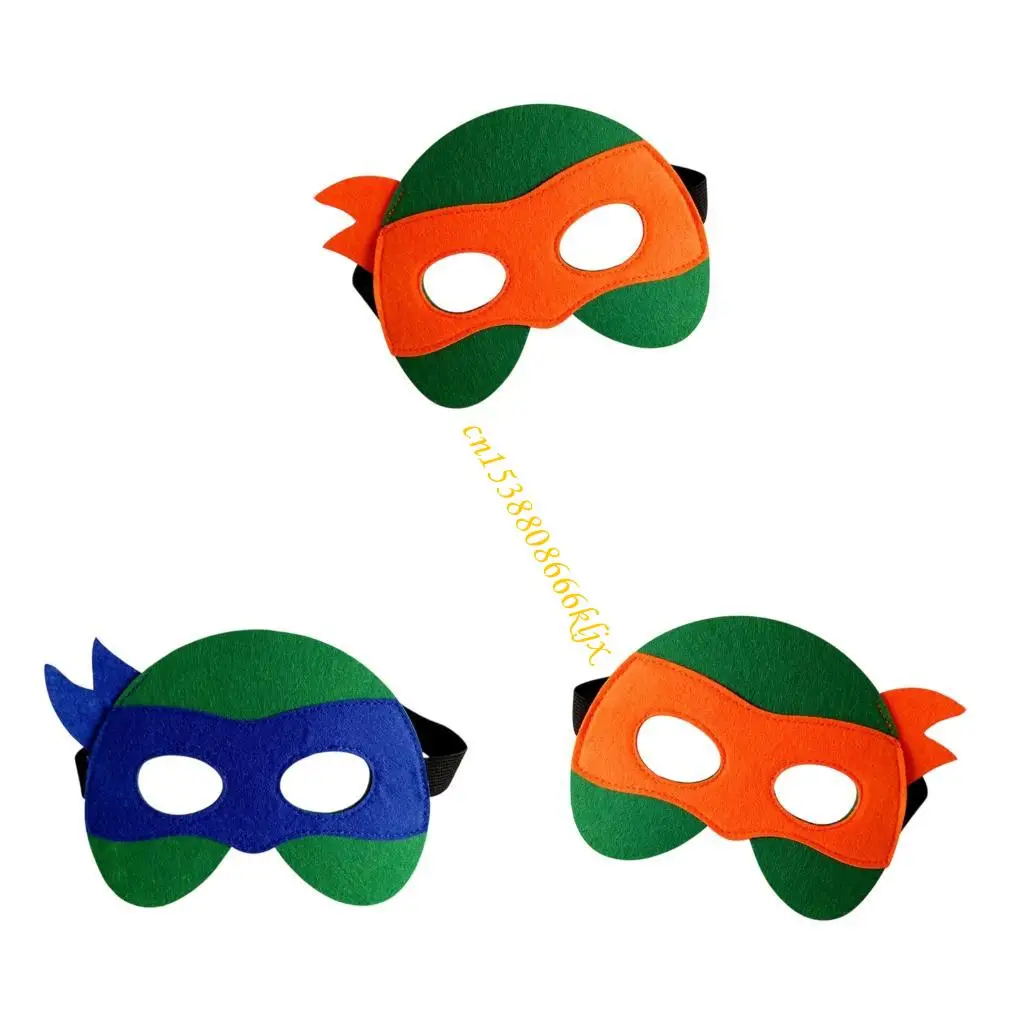 Filzanime Eye Maske Kostüm Party Maske Maskeraden Maske Cosplay Halloween Kostüm Dressing Maske für Kinder Jungen Mädchen 066c
