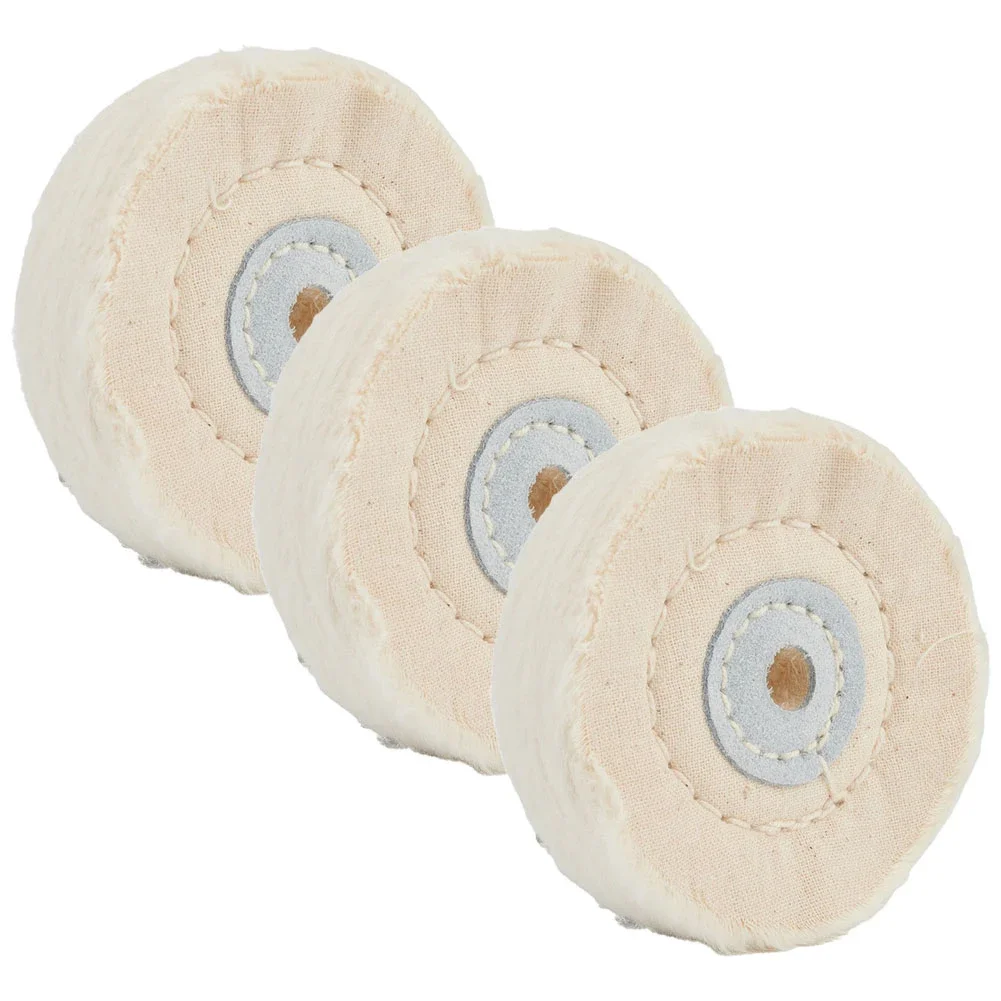 

Cloth Buffing Polishing Wheel 3 Pack 3inch Size Perfect for Polishing Jewelry Ornaments and Precise Products