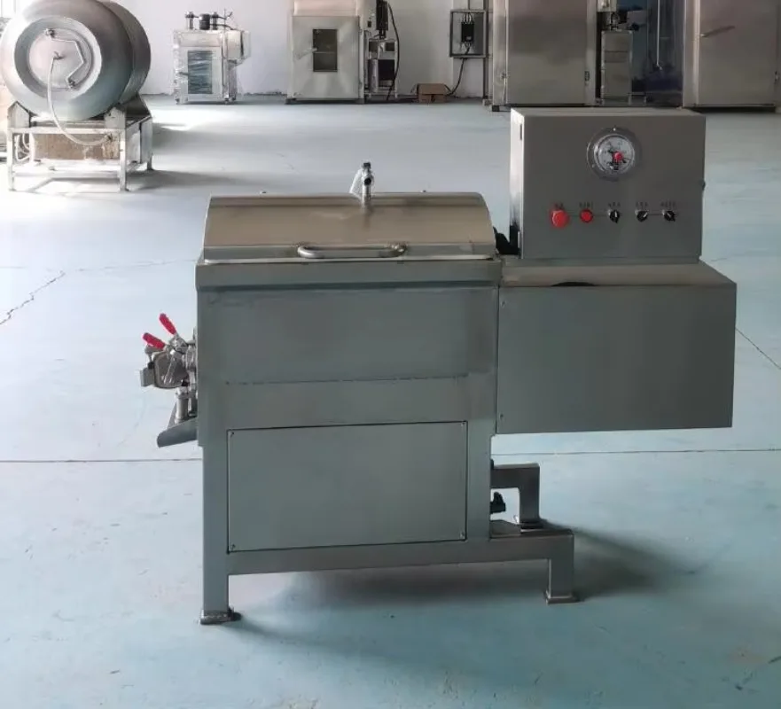 Mezcladora automática de alta calidad para salchichas, de acero inoxidable, para llenado de salchichas.