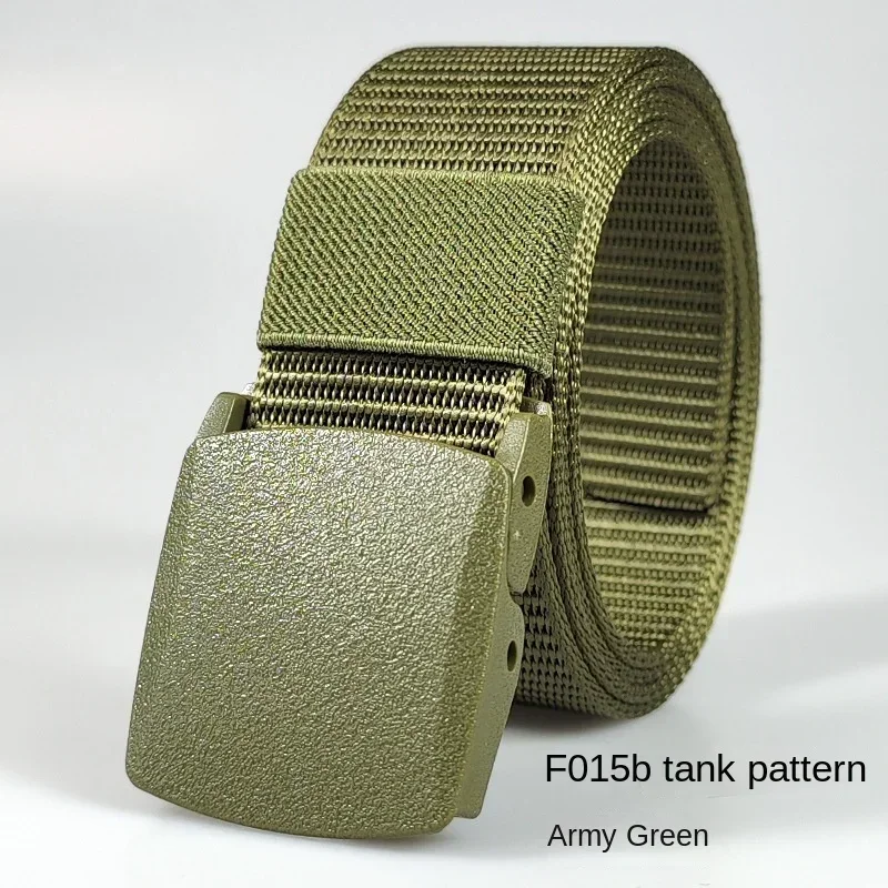 Red Automatic Buckle Nylon Tactical Belt