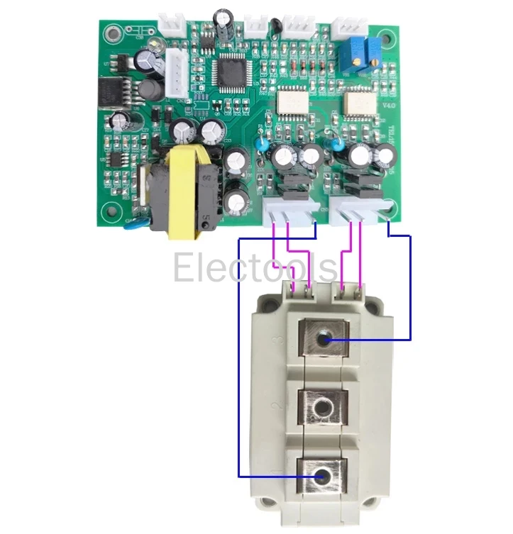 High-power Synchronous Boost/buck IGBT Module Driver Board V5.0