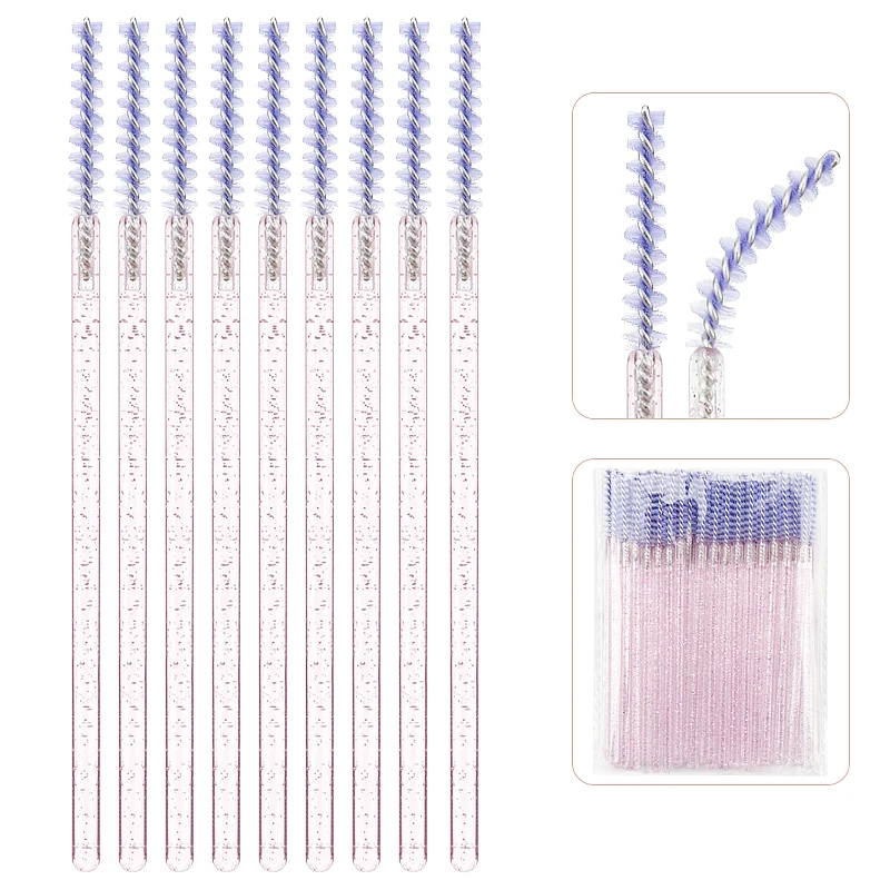 50 stücke Einweg Make-Up Pinsel Wimpern Microbrush Mascara Wands Kosmetik Applikator Augenbraue Micro Pinsel Lash Verlängerung Liefert