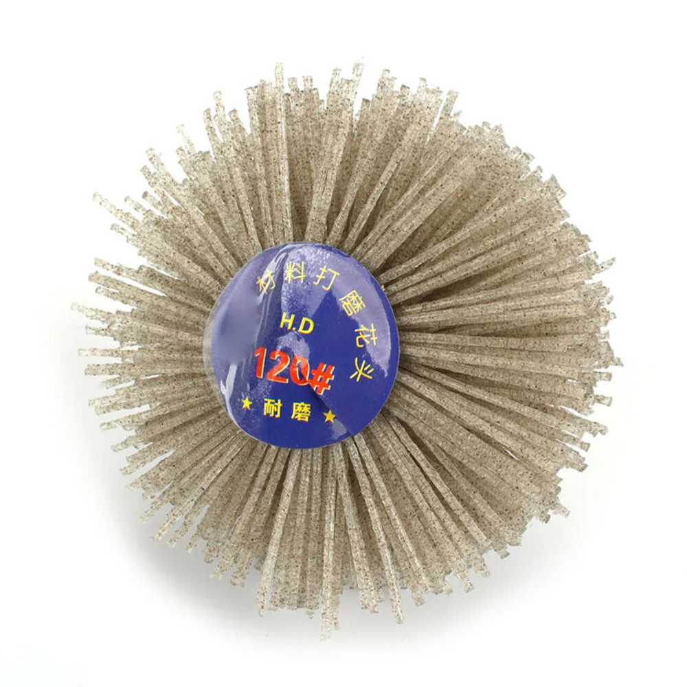 80-600Grit Grinding Wheel Brush Tool Woodwork 1pc Abrasive Buffing Disc Equipment Grinder Nylon Polishing Rotary Practical