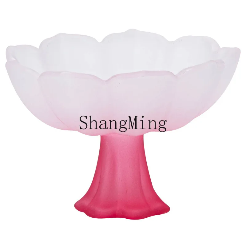 PYH glazed pastel high-footed cup high-footed teacup tea, fragrant rice wine, burnt wine glass light luxury