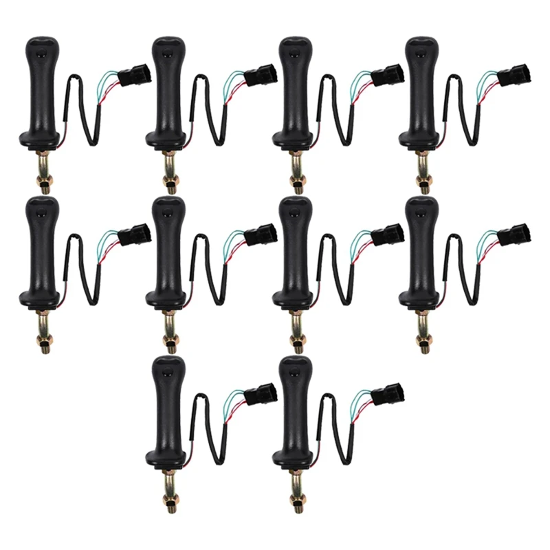 

10X 3 Buttons Excavator Joystick Assy Handle Gears For Daewoo Doosan DH DX150 215 225 300 370-9C Left-A99F