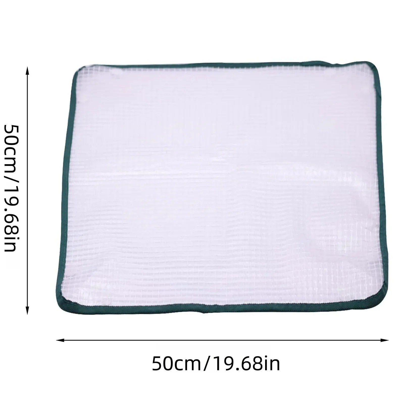 1Pc 50cm/19.68in Plant Repotting Square Mat Waterproof Transplanting Dirty Catcher Bonsai Succulent Potting Tarp