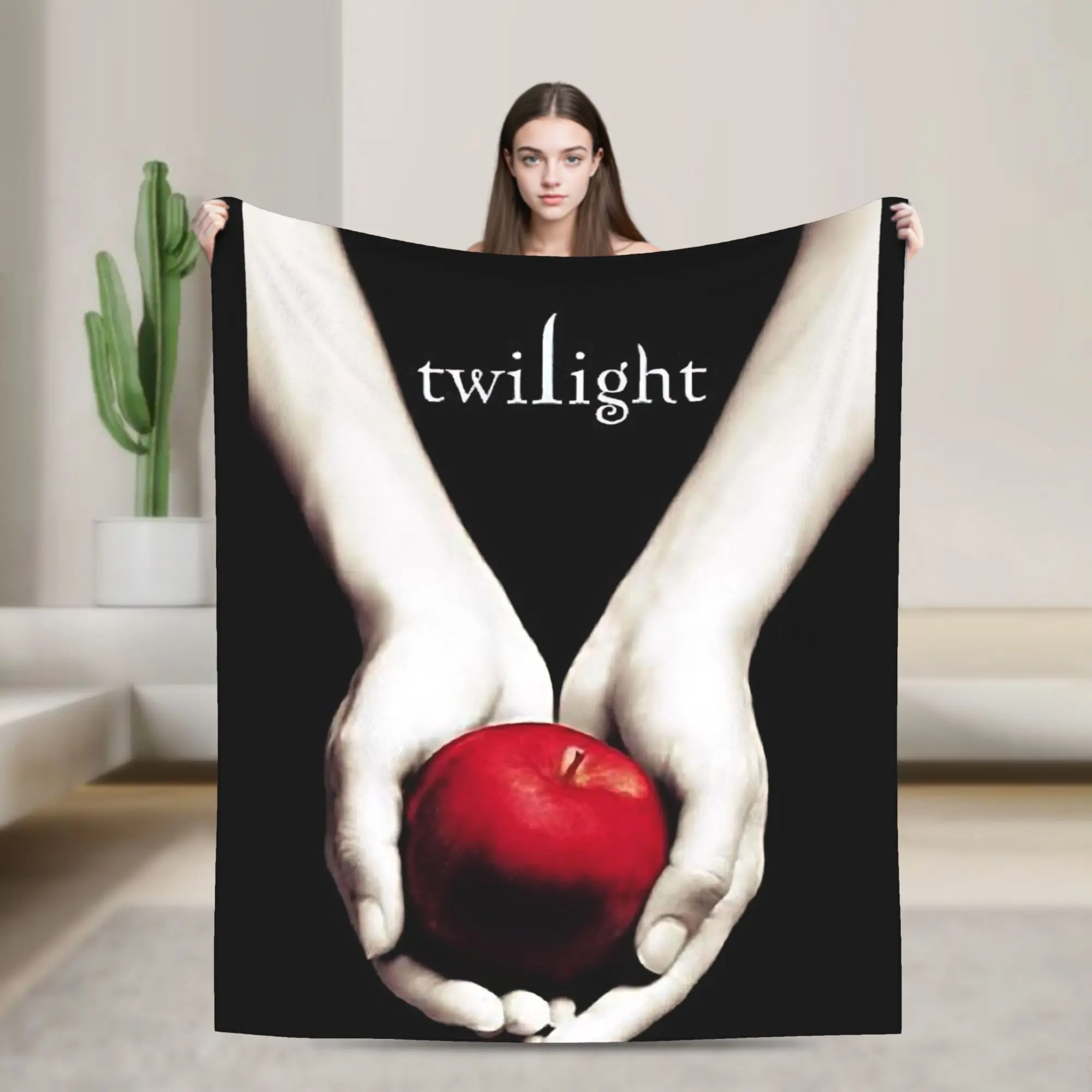 الشفق إدوارد بيلا بطانية لينة موضة أفخم رمي بطانية للأريكة السرير التخييم الفانيلا المفرش غطاء السرير