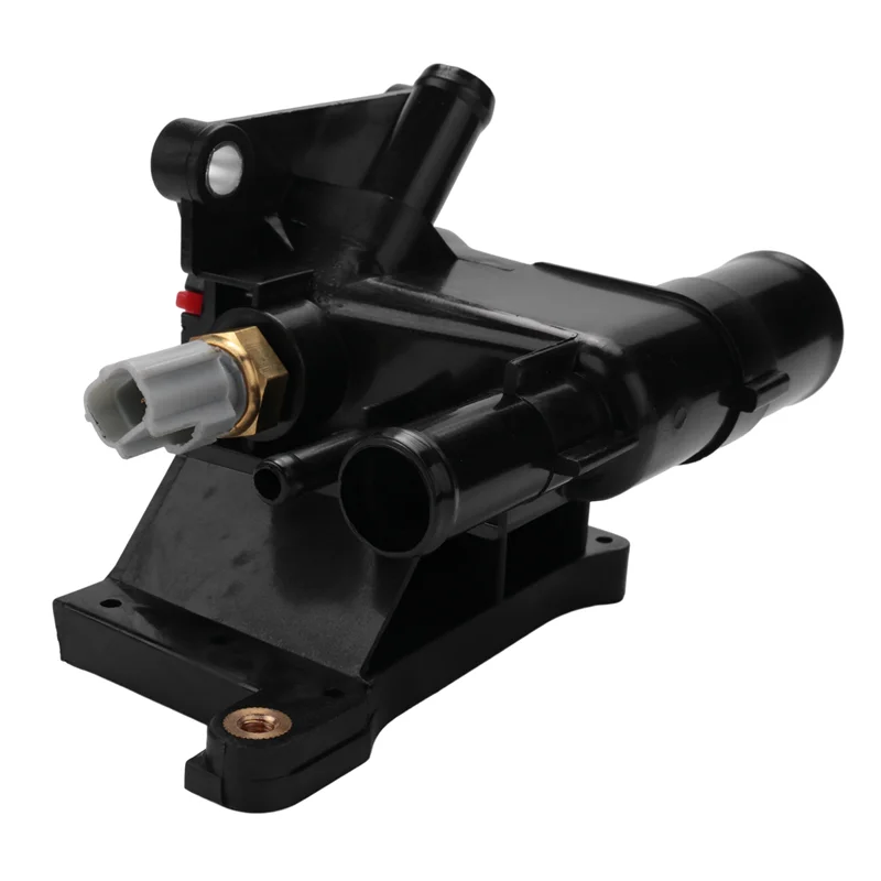A11M-New Thermostat Engine Coolant Water Outlet With Sensor For Mazda 3 5 6 2006-2013 2.0L-L4 Ford LF941517Z