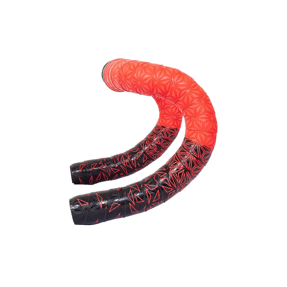 1 Paar Neues Fahrradlenkerband Zweifarbiges Rennrad-Lenkerband mit Chrysanthemenmuster EVA+PU Weiches Anti-Vibrations-Lenkerband Langlebiges Lenkerband – Detail 8