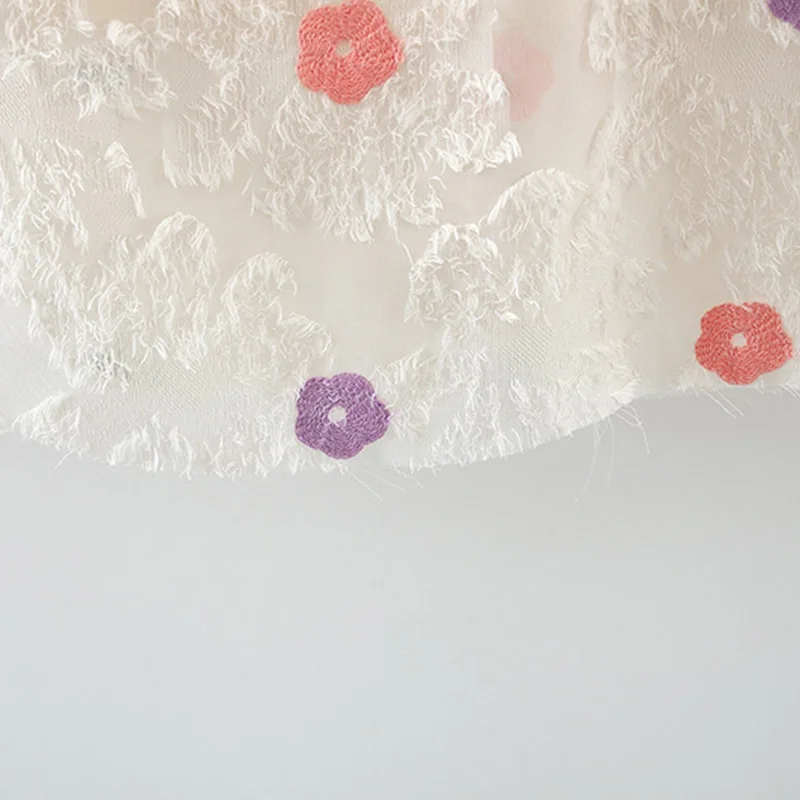 فستان الأميرة الصيفي الجديد للفتيات الصغيرات على شكل زهرة حلوة، ملابس أطفال بفيونكة لطيفة مناسبة للأطفال من عمر 9 أشهر إلى 3 سنوات