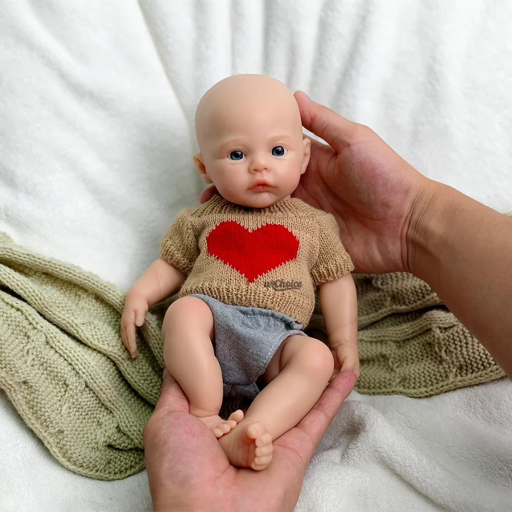 

Authentic Open Eyes Silicone Reborn Baby Dolls Pouty Lips Design Soft Skin and Lively Expression Handcrafted for Companionship