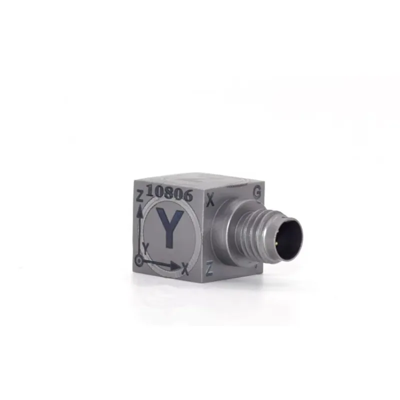 Miniature three-axis IEPE356A acceleration sensor piezoelectric vibration equipment vibration measurement shock detection