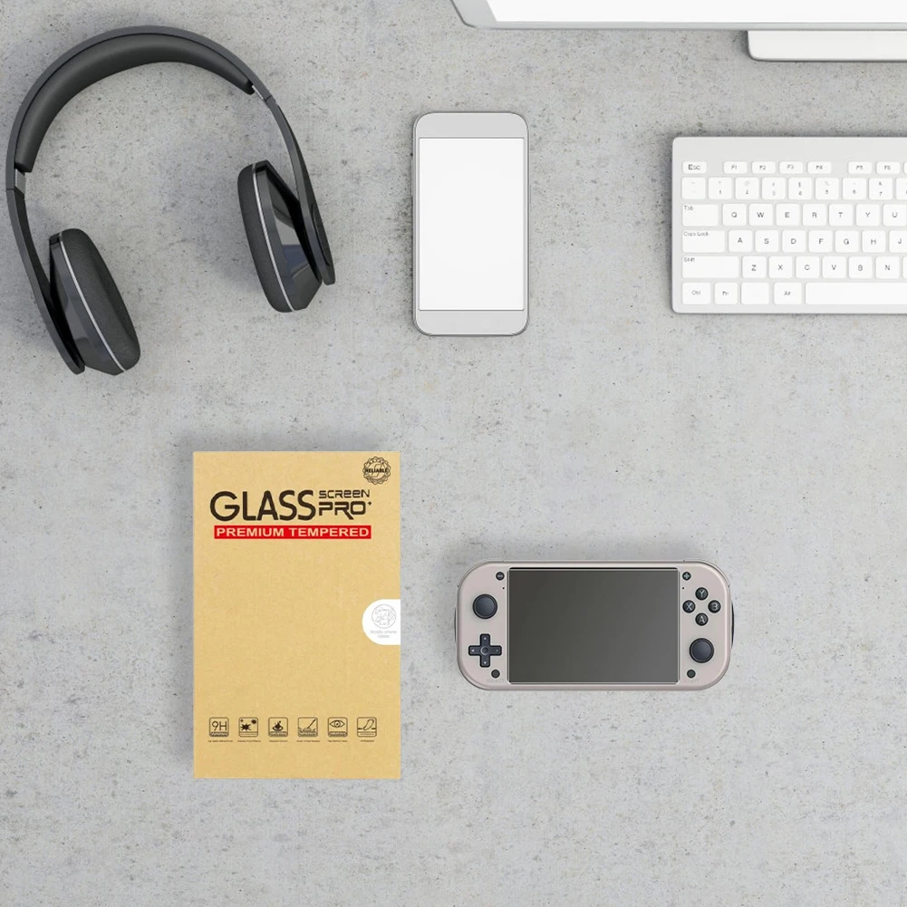 Закаленное стекло для защиты экрана 9H HD, защита экрана от отпечатков пальцев, закаленная пленка, стеклянная Защитная пленка для игровой приставки M17