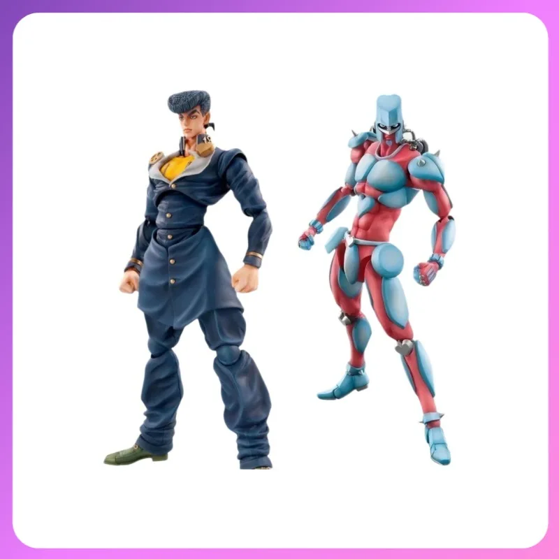 

Jojo Bizarre Adventure Josuke Higashikata Crazy Diamond Action Figure Pvc Collectible Model 25Cm Desktop Ornament For Anime Fans